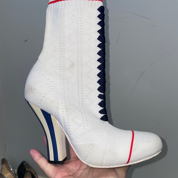 Fendi ROCKABOO RUNWAY stretch sock !! SALE! - Picture 3 of 12